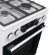 Gorenje Cooker combined, 70L, 50x60cm, display, IconLed, cast-iron, white (GK5C43WF)