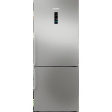 Siemens Siemens Ref with bottom freezer, 186x75x78, ref-357L, freez.-169L, 2doors, C, NF, display, inox (KG76PAIC0N)