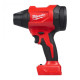 Milwaukee Повітродув акумуляторний MILWAUKEE, M18 BLHSB-0 18В 2880м/с 18000об/хв 1.2кг без АКБ та ЗП (4933500533)