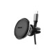 Универсальный автодержатель Baseus Magnetic Car Mount Phone Holder with Cable Clip Air Vent Version Cluster Black (C40141201113-00)