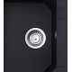Franke Kitchen sink Urban, fragranite, rectang., with drainboard, 620х500х220mm, bowl - 1, built-in, UBG 611-62, onyx (114.0701.807)
