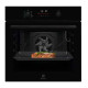 Electrolux Духовой шкаф электрический, 72л, A+, дисплей, конвекция, пиролиз, телескопические направляющие, черный (LOF6P37Z)