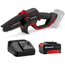 Einhell Пила ланцюгова акумуляторна Einhell GP-PS 18/20 Li X-Change 18В акб 1х4А·год шина 192мм різ 150мм 8м/с ЗП 1.38кг (4600080K)