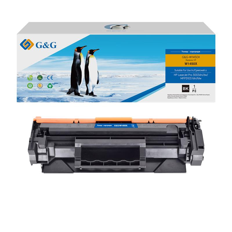 G&G for HP 145X LJ Pro 3003/3103 Black (3 800 pages) (G&G-W1450X)
