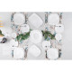 Bormioli Rocco Soup plate PARMA, 23x23 cm, opal. glass (498870F27321990)