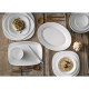 Bormioli Rocco Soup plate PARMA, 23x23 cm, opal. glass (498870F27321990)