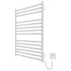 Hygge Family towel dryer electric Greenwich, 770х530х80mm, timer-regulator, steel, white matt (6.1.0302.06.WM)