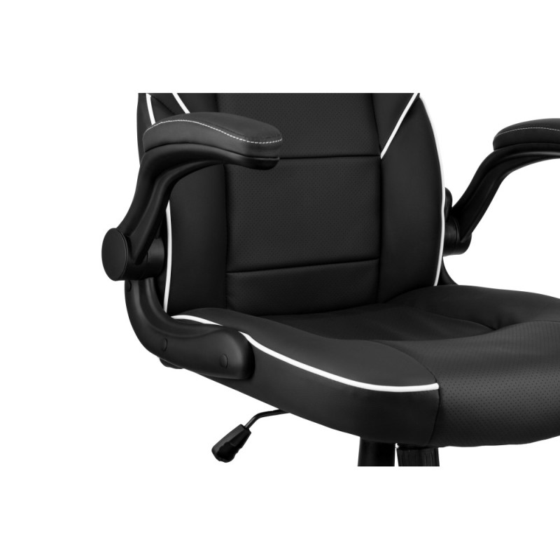 2E Gaming Chair HEBI Black/White (2E-GC-HEB-BKWT)