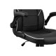 2E Gaming Chair HEBI Black/White (2E-GC-HEB-BKWT)