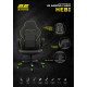 2E Gaming Chair HEBI Black/White (2E-GC-HEB-BKWT)