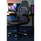 2E Gaming Chair HEBI Black/White (2E-GC-HEB-BKWT)