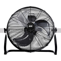 2E Floor fan professional, 30cm, 60W, buttons, motor 100% aluminum, black (2E-IF30A)