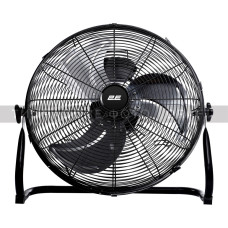 2E Floor fan professional, 30cm, 60W, buttons, motor 100% aluminum, black (2E-IF30A)