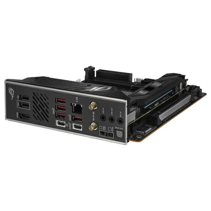 ASUS ROG STRIX B650E-I GAMING WIFI sAM5 B650 2xDDR5 M.2 HDMI WiFi BT mITX (90MB1BI0-M0EAY0)