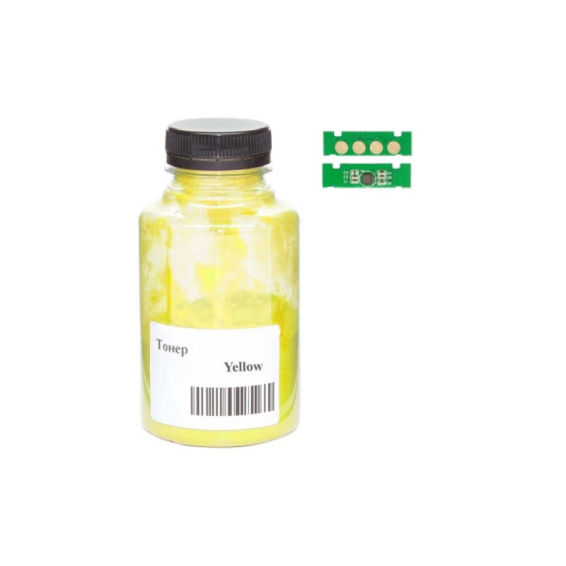 Тонер HP CLJ 150/178/179 chip 25г Yellow АНК (50000247)