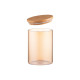 ARDESTO Jar Golden Moon, 540ml, glass, bamboo, round, golden (AR1354BLRG)