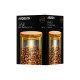 ARDESTO Jar Golden Moon, 540ml, glass, bamboo, round, golden (AR1354BLRG)
