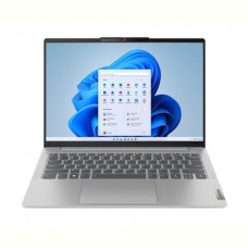 Ноутбук Lenovo IdeaPad Slim 5 14IRL8 (82XD00AQRA); 14" WUXGA (1920x1200) IPS LED матовый , Intel Core i7-13620H (2.4 - 4.9 ГГц) , RAM 16 ГБ (Max 16 ГБ) , SSD 512 ГБ , Intel UHD Graphics , без ОП , Wi-Fi , BT , веб-камера , кардридер , Без ОС , MIL-STD-810H , TPM , металл , 1.46 кг , серый , подсветка клавиатуры