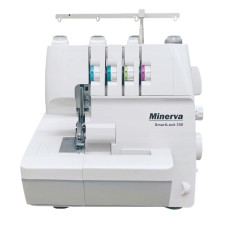 Minerva Оverlock SmartLock 350, 91W, 13 oparations, (4, 3, 2 thread stitches), white (SMARTLOCK350)