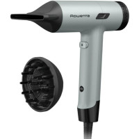 Rowenta hair dryer Tiny, 1600W, 3 modes, diffuser, ionization, cold blowing, green (HY7120E0)