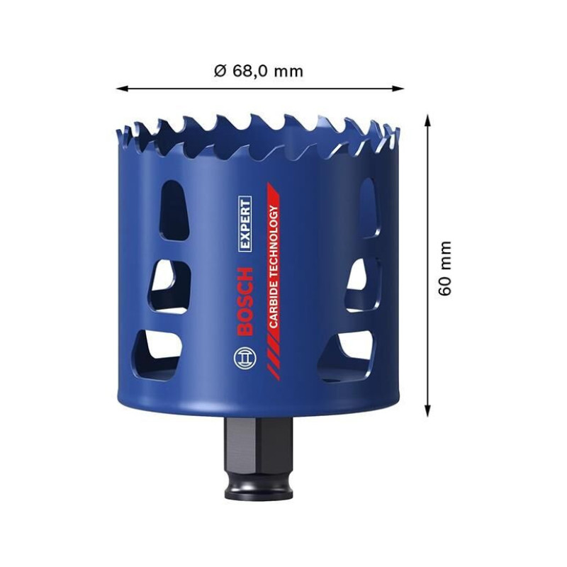Bosch Professional Expert Tough Material core bit 68x60mm (2.608.900.433)