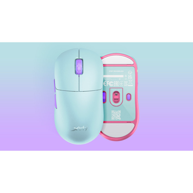 Cherry Xtrfy mouse M8 WIRELESS Frosty Mint (M8W-RGB-MINT)