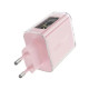 Зарядное устройство Acefast 3xUSB 65W (2xUSB-C+USB-A) Gan A45 Fast Charger Cherry blossom (6974316282082)