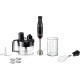 Bosch Blender submersible, 1000Вт, chopper, black (MSM4B670)