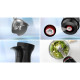 Bosch Blender submersible, 1000Вт, chopper, black (MSM4B670)
