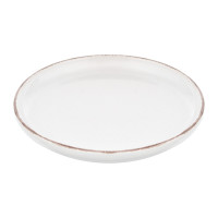 ARDESTO Тарілка десертна Lazio, 20.5см, кераміка, білий (AR1520W)