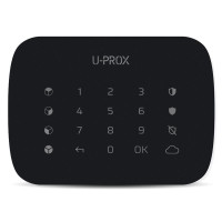 U-Prox Беспроводная сенсорная клавиатура Keypad G4 Black, 4 группы, беспроводной, чёрный (4820261370164)