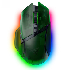 Razer Mouse Basilisk V3 Pro 35K, RGB, USB-A/WL/BT, Phantom Green Ed. (RZ01-05240300-R3G1)