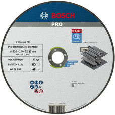Bosch Диск відрізний Bosch Professional для нержавіючої сталі та металу 230x1.9x22.23мм (2.608.619.773)