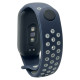 Ремешок для фитнес браслета BeCover Vents Style для Xiaomi Mi Smart Band 9 Blue-White (711987)