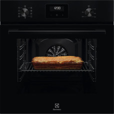 Electrolux Духова шафа Electrolux електрична, 65л, A, дисплей, конвекція, телескопічні напрямні, чорний (LOF3H10BK)