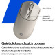 HP Миша HP 400 Quiet, WL/BT, кленовий (AZ7B6AA)