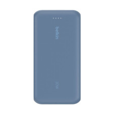 Belkin Акумулятор портативний літій-іонний Power Bank Belkin 20000мА·год, 20Вт, з інтегрованим кабелем USB-C, синій (BPB024HQBL)