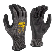 DeWALT Рукавички робочі універсальні р.9 з високою HPPE + скловолокно поліуретан (DPG860L)
