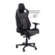 Кресло игровое GT Racer X-8005 Dark Gray/Black Suede