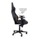 Кресло игровое GT Racer X-8005 Dark Gray/Black Suede