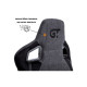 Кресло игровое GT Racer X-8005 Dark Gray/Black Suede