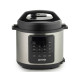 Gorenje pressure cooker, 1000W, bowl-6l, electronic control, aluminum/plastic, black-silver (GMC6SBK)