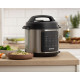 Gorenje pressure cooker, 1000W, bowl-6l, electronic control, aluminum/plastic, black-silver (GMC6SBK)