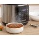 Gorenje pressure cooker, 1000W, bowl-6l, electronic control, aluminum/plastic, black-silver (GMC6SBK)