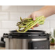 Gorenje pressure cooker, 1000W, bowl-6l, electronic control, aluminum/plastic, black-silver (GMC6SBK)