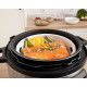 Gorenje pressure cooker, 1000W, bowl-6l, electronic control, aluminum/plastic, black-silver (GMC6SBK)