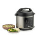 Gorenje pressure cooker, 1000W, bowl-6l, electronic control, aluminum/plastic, black-silver (GMC6SBK)