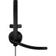 Наушники Logitech H570e Corded for Business Mono Teams USB-C Black (981-001427)
