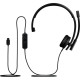 Наушники Logitech H570e Corded for Business Mono Teams USB-C Black (981-001427)