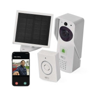 Видеодомофон EMOS GoSmar Wi-Fi video solar panel (H4030)